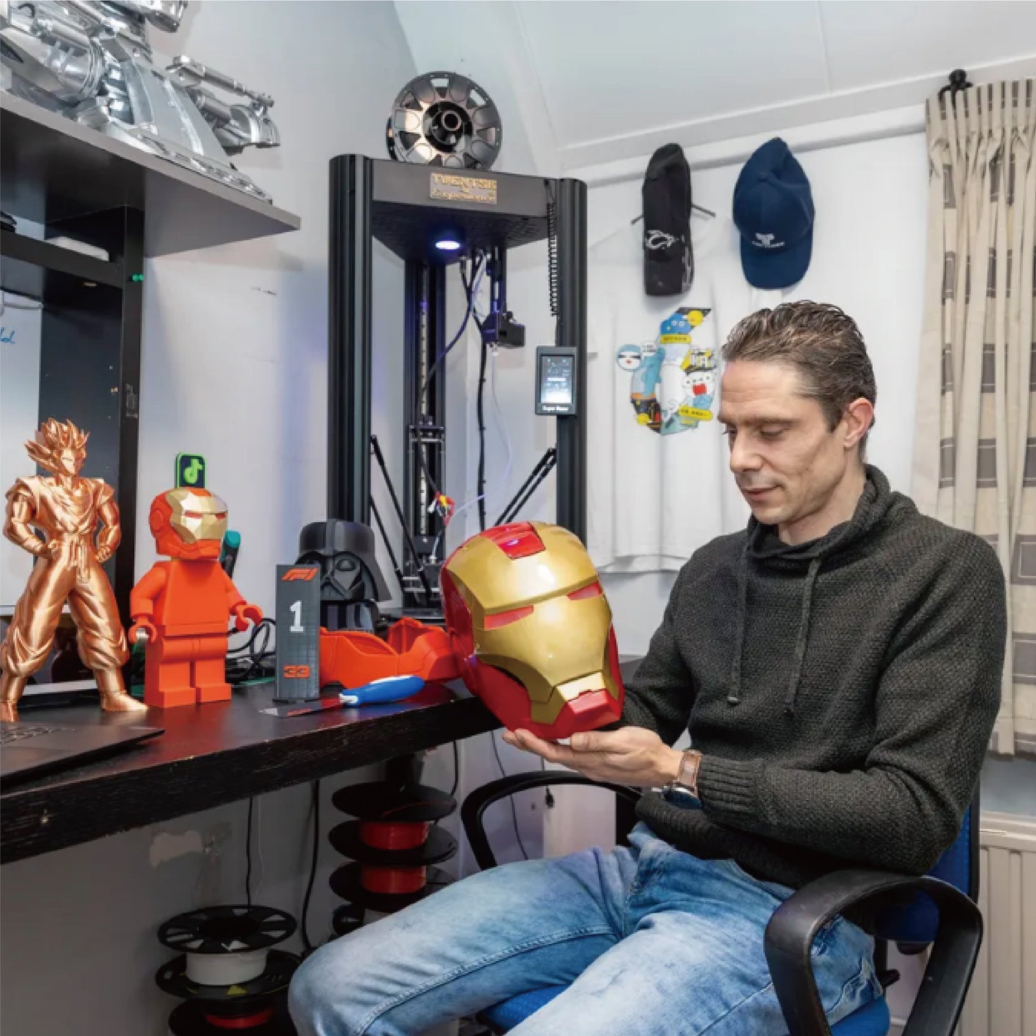 Flsun SR & the 3D Printing Superhobbyist in the Netherlands